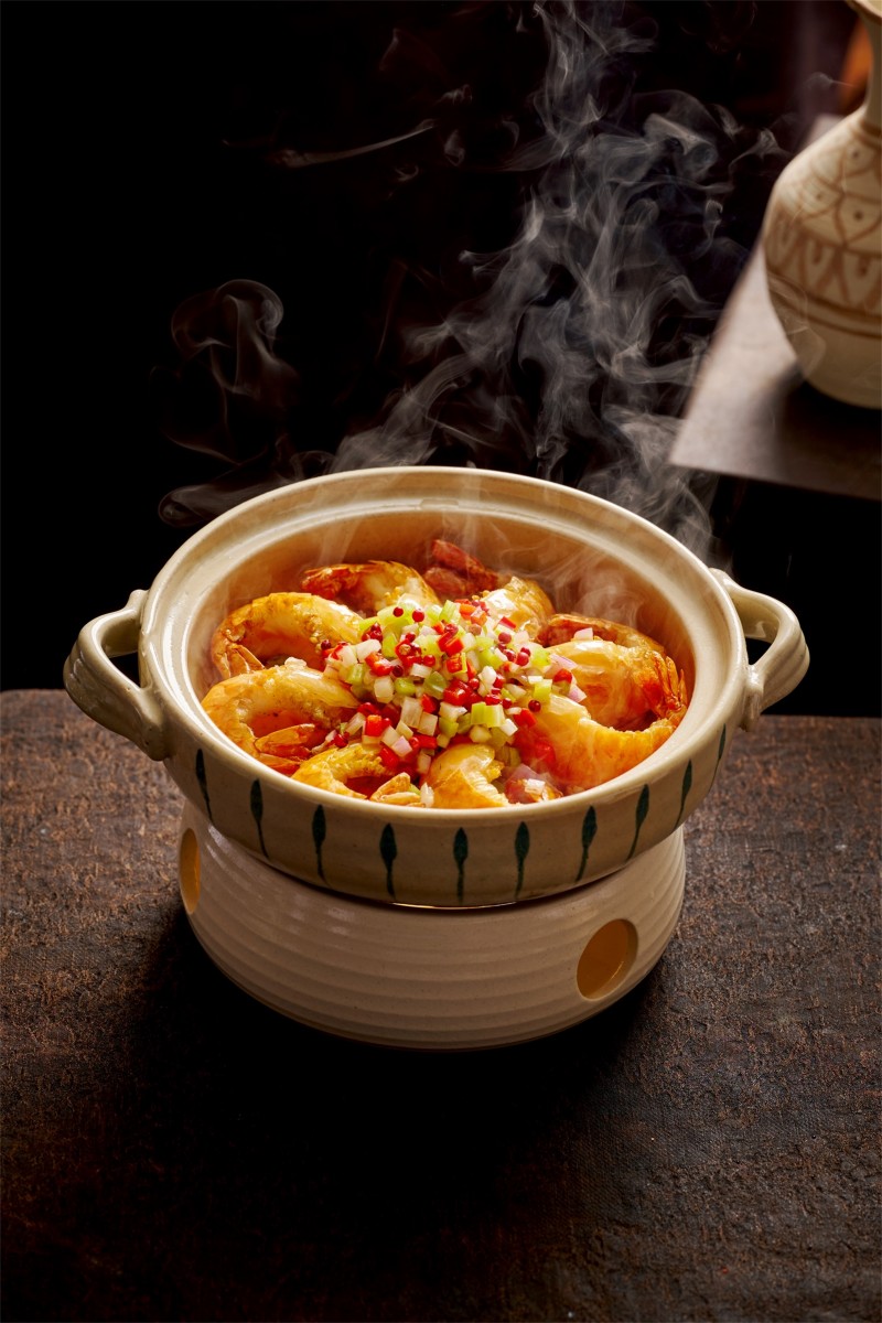 红胡椒焗罗氏虾