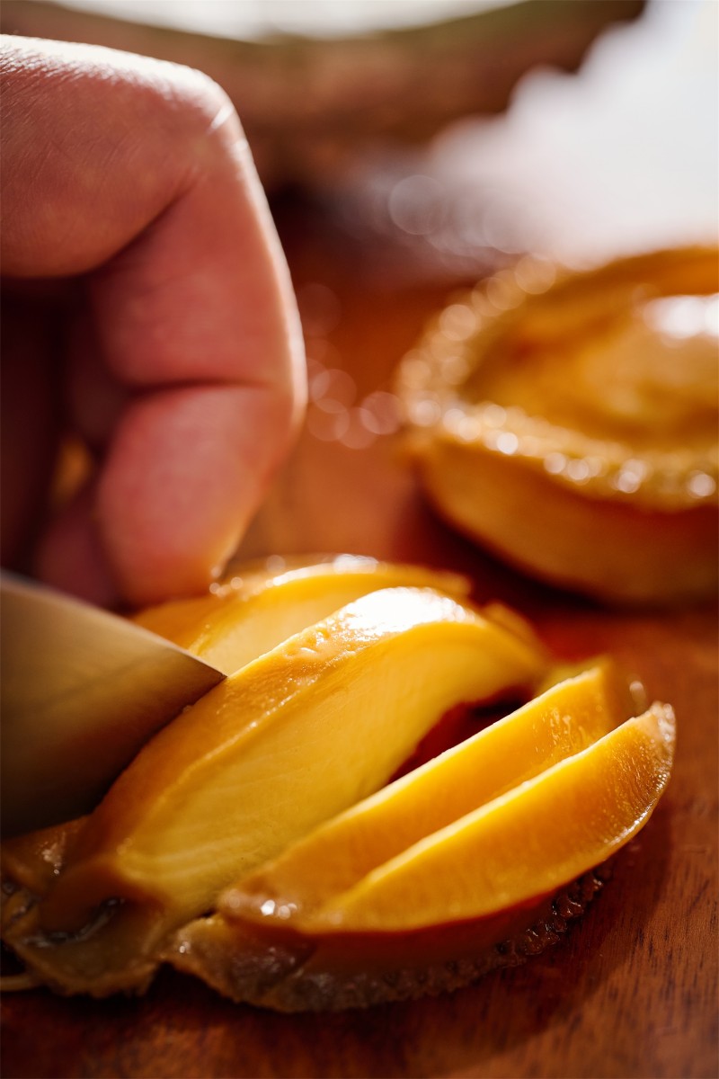 老卤珍珠鲍配北京酱菜 