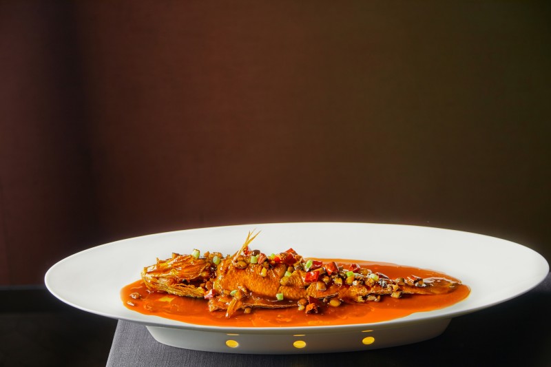 干烧闽东大黄鱼