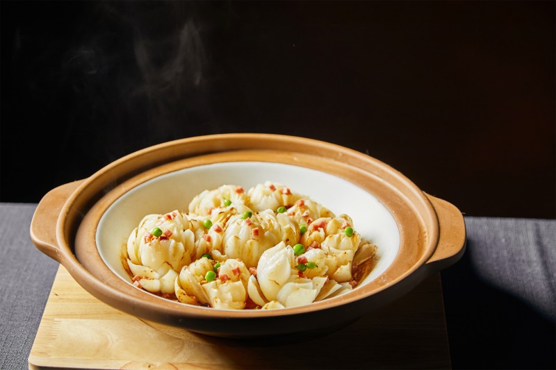 西班牙火腿焗兰州九年百合