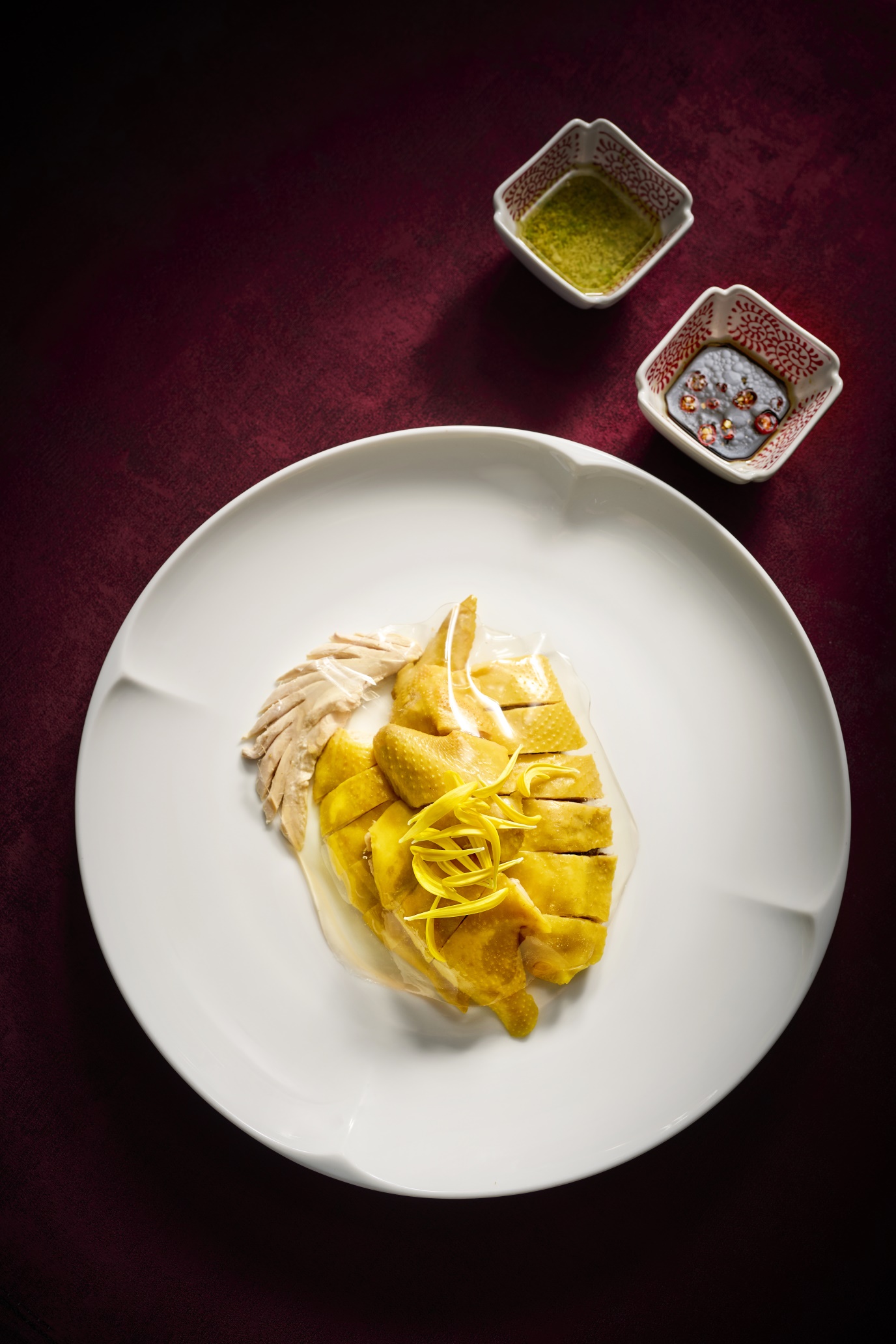 原味白切葵花鸡